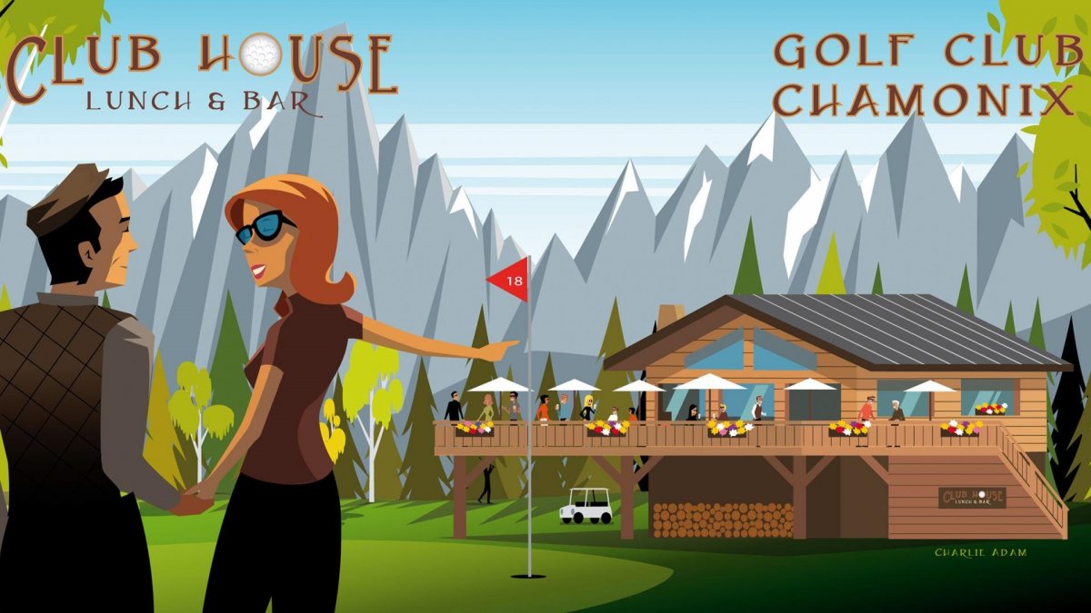 Club house golf de Chamonix