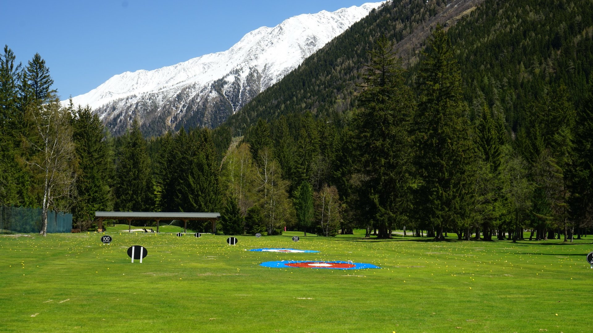 Practice & zone d'entrainement golf de chamonix