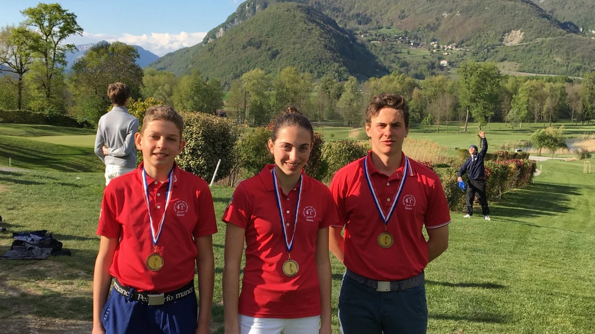 Compétition junior golf de Chamonix